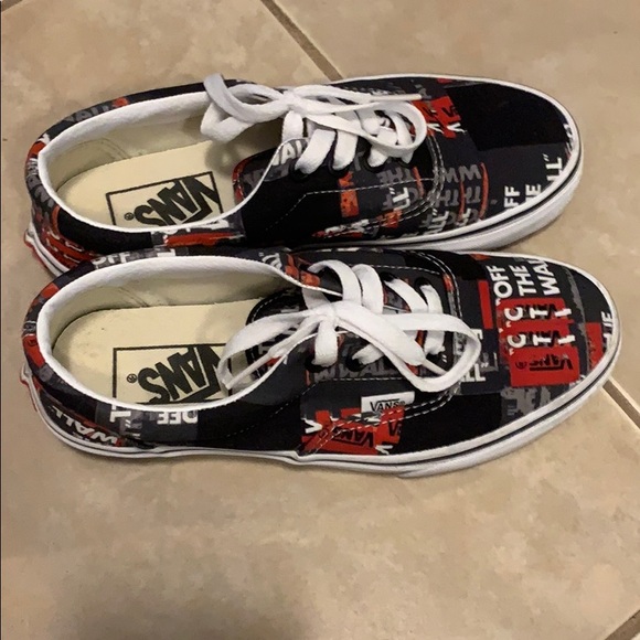 Lace- Up Vans with Design - Picture 3 of 3